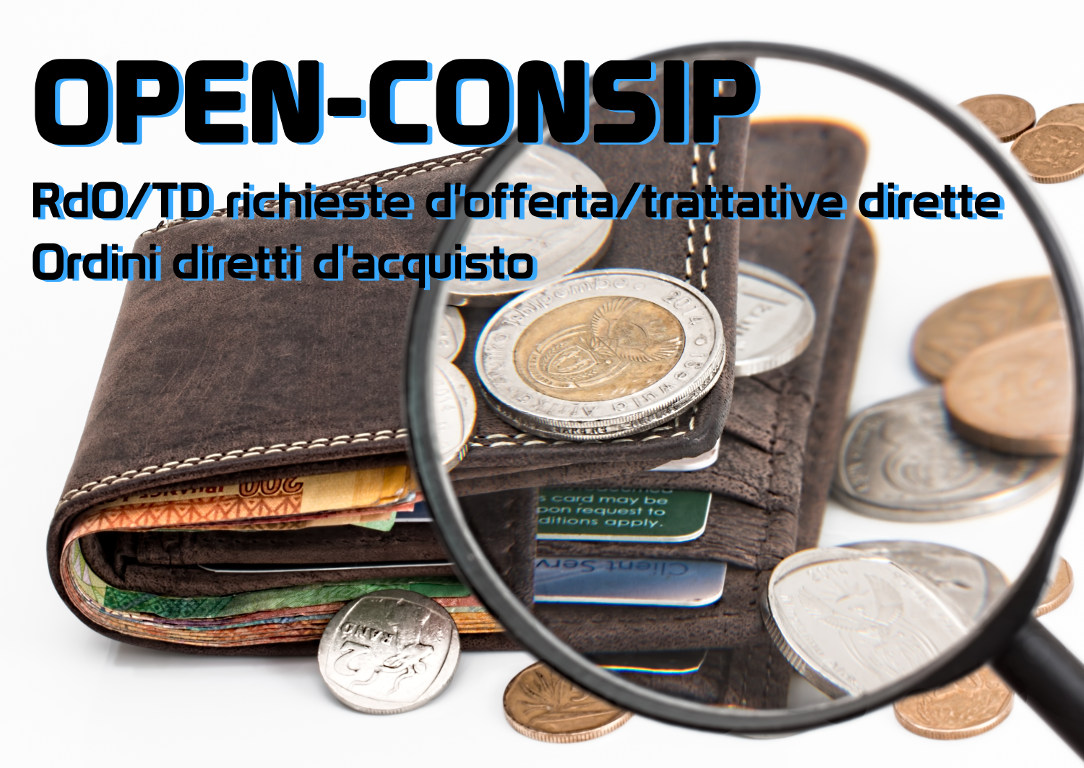 anteprima articolo Open-Consip: trattative dirette, richieste d'offerta e ordini diretti