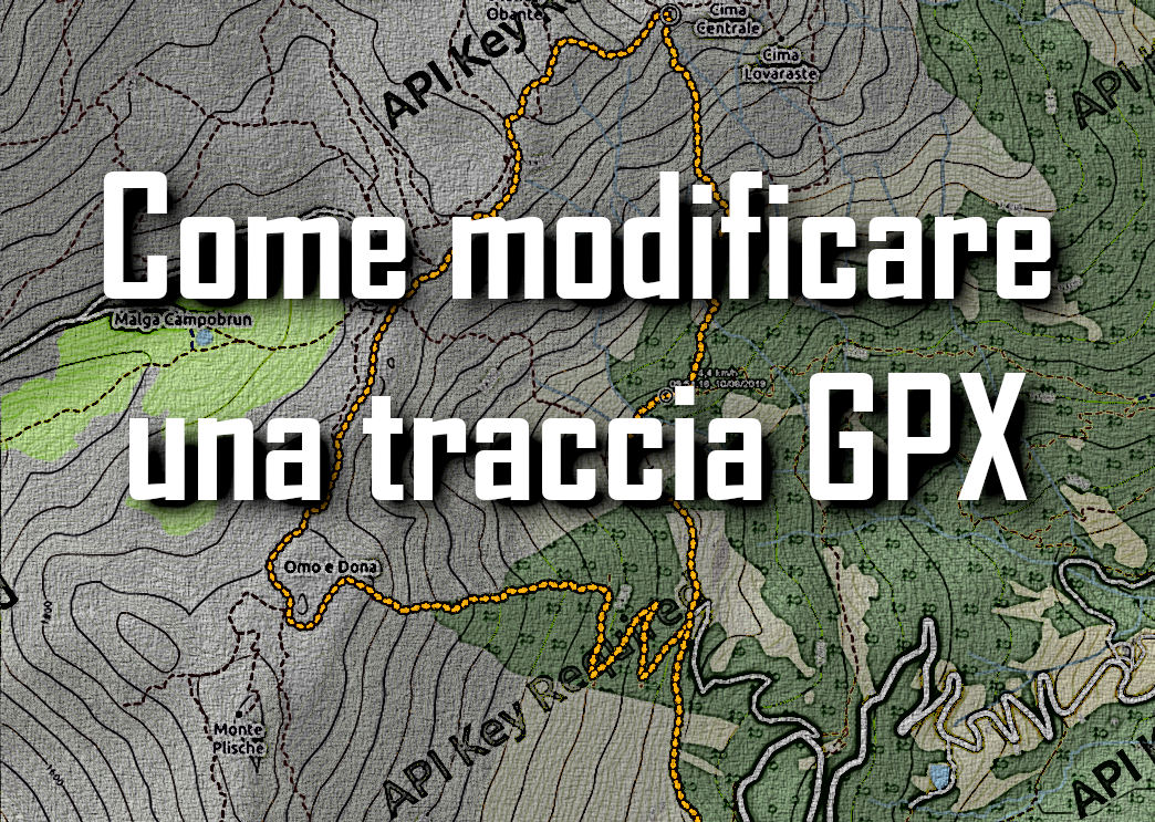 anteprima articolo Come modificare (tagliare, smussare, etc.) una traccia GPX