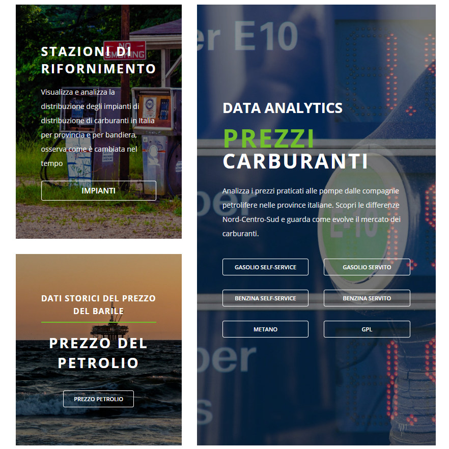 anteprima articolo Prezzi carburanti in Italia: nuovi strumenti per l'analisi dei dati