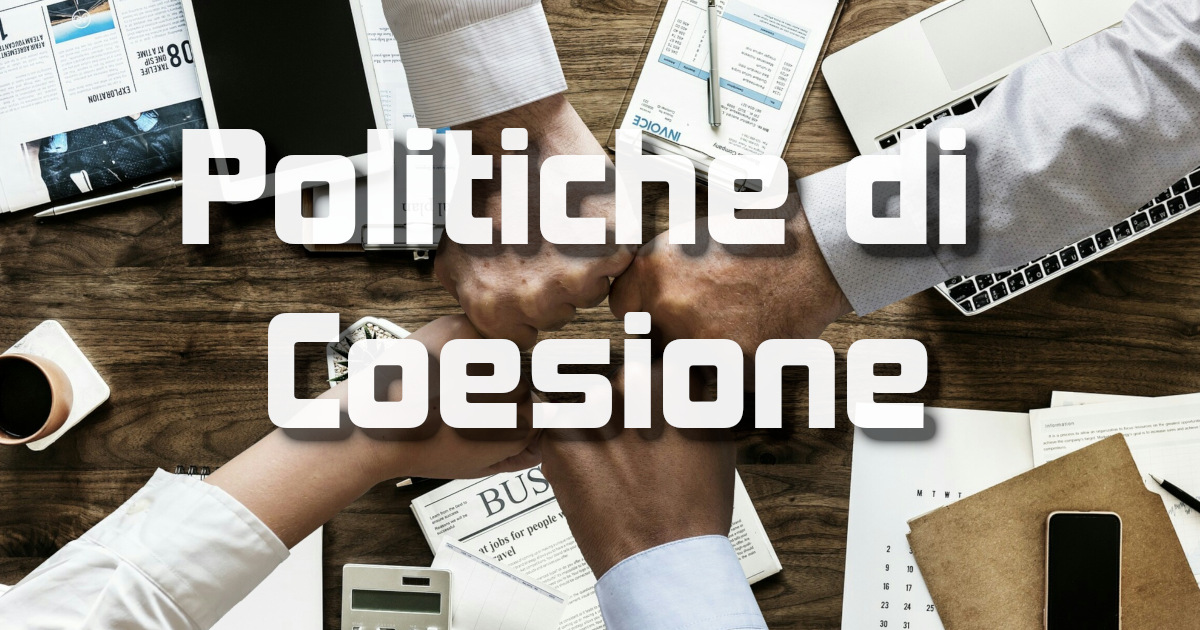copertina sezione politiche di coesione
