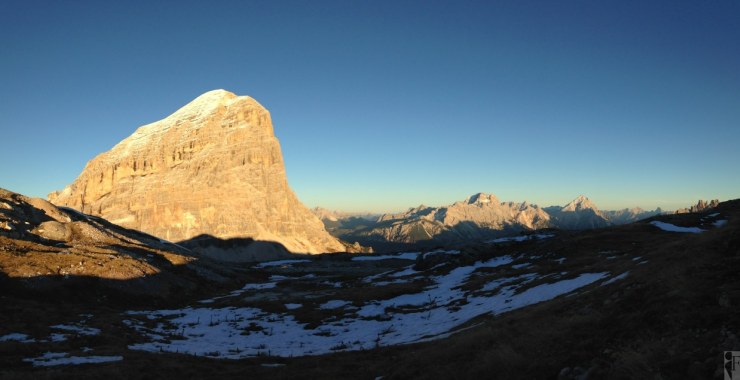 Panoramica sulla Tofana di Rozes