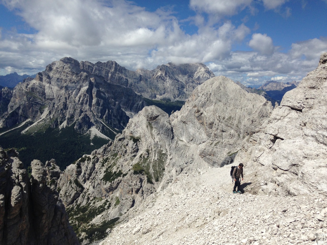 Panorama dalla Normale al Tamer