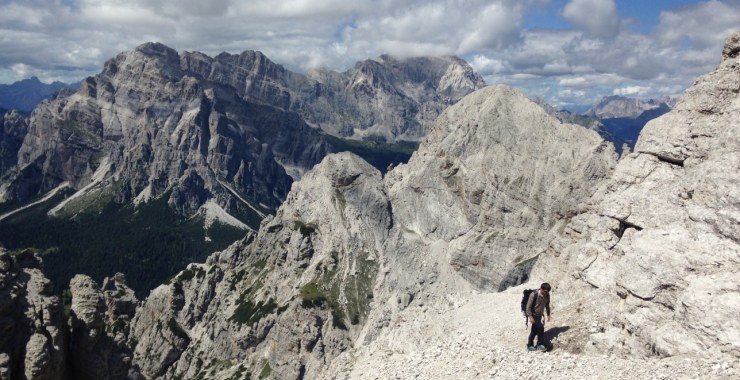 Panorama dalla Normale al Tamer