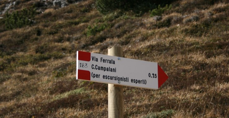 Bivio per ferrata