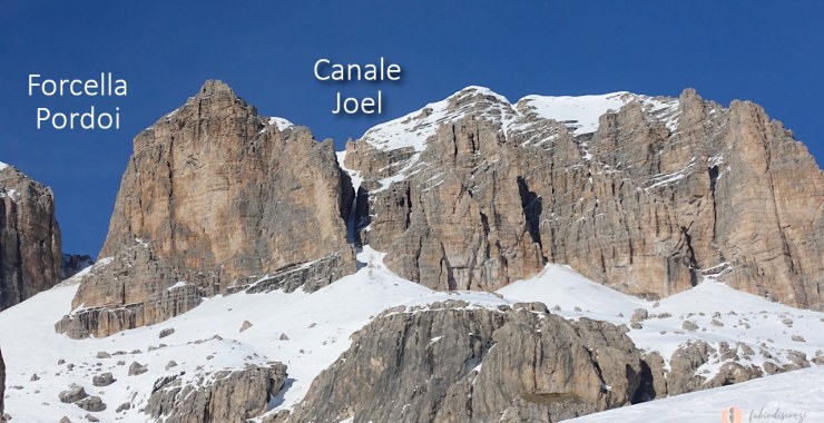 Sci ripido in Dolomiti: Canale Joel