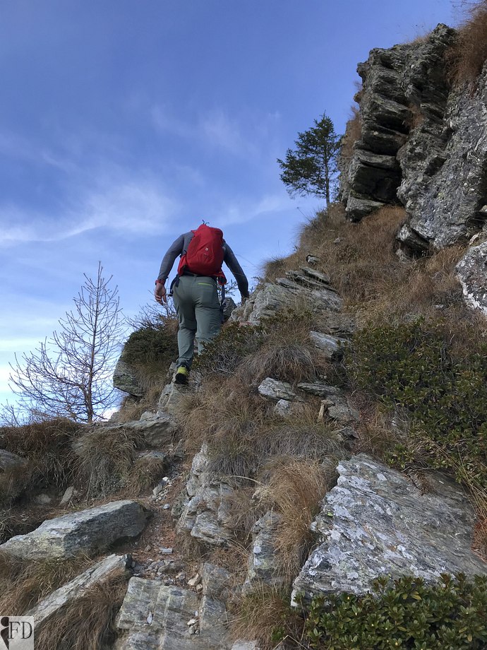 Verso la Cima Tegnazza