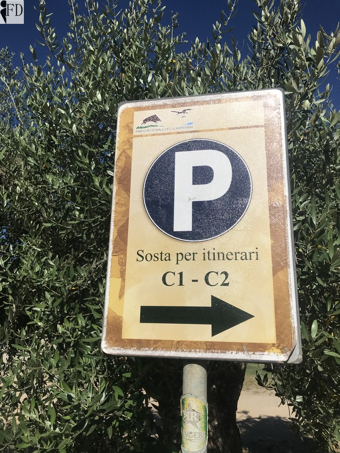 Parcheggio per gli escursionisti