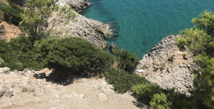 Il mare di Punta Capovento