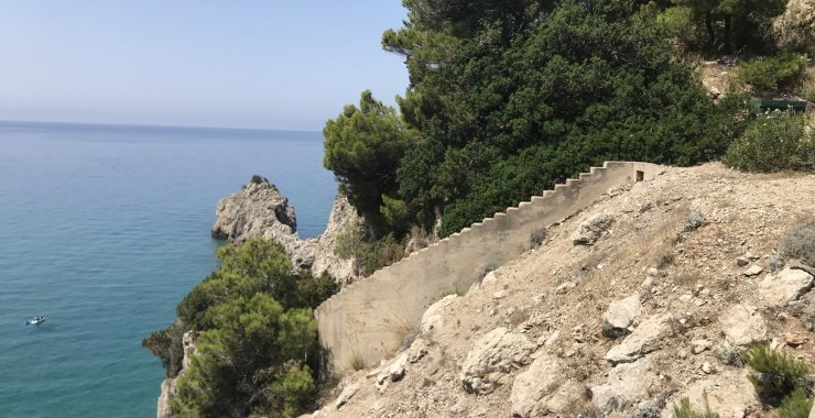 Scalinata dalla strada
