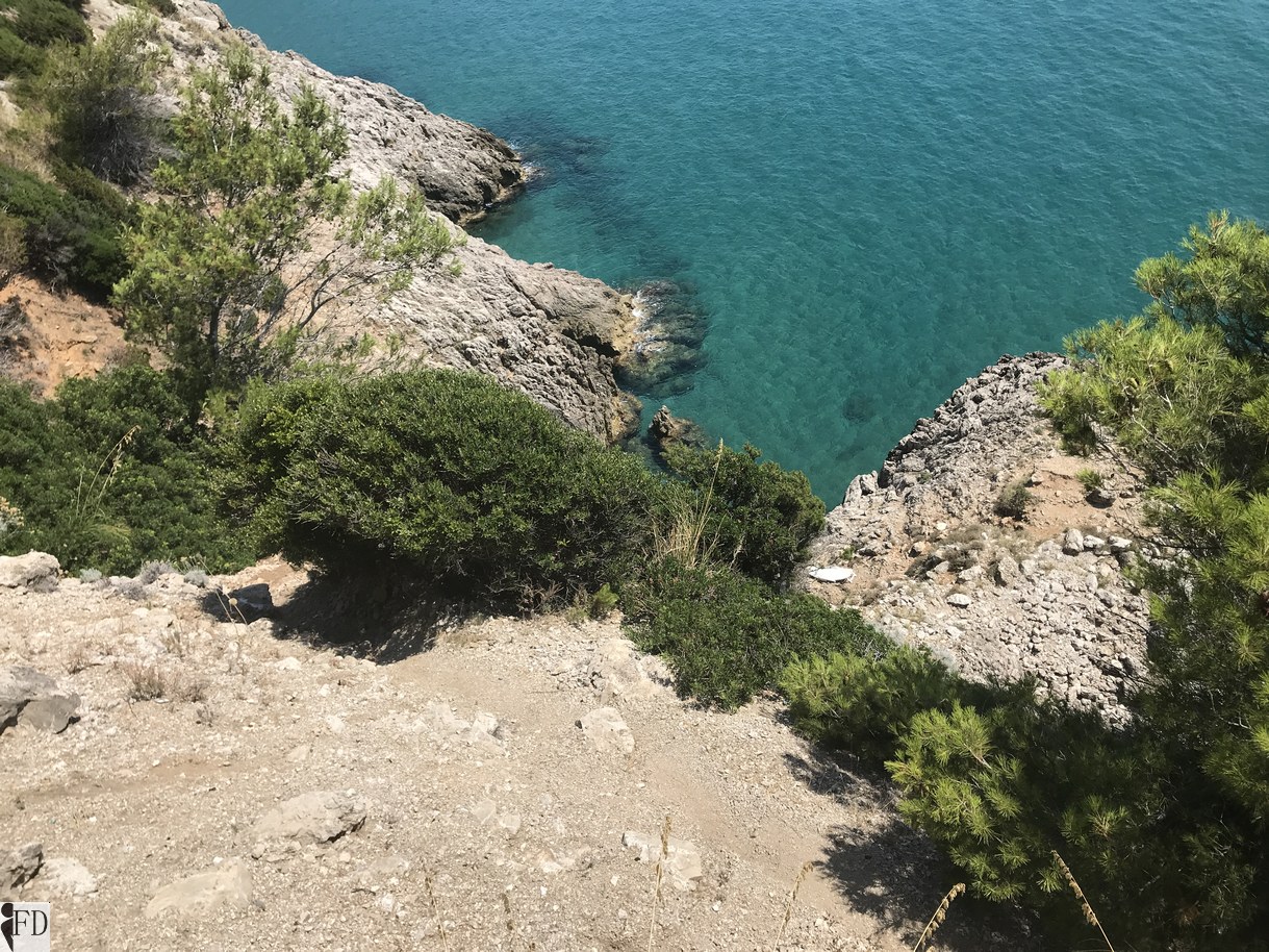 Il mare di Punta Capovento