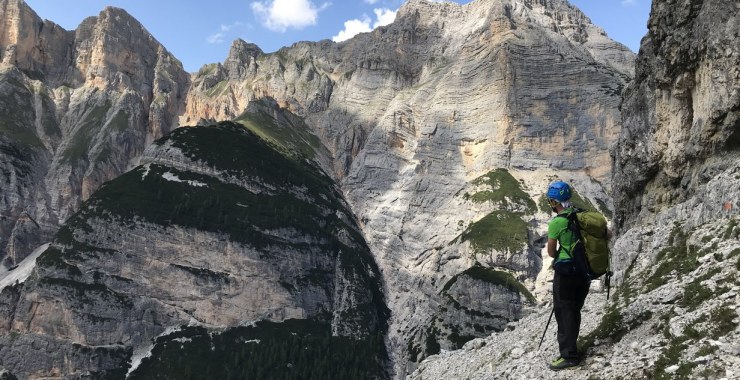 Panorama sulla Val Travenanzes